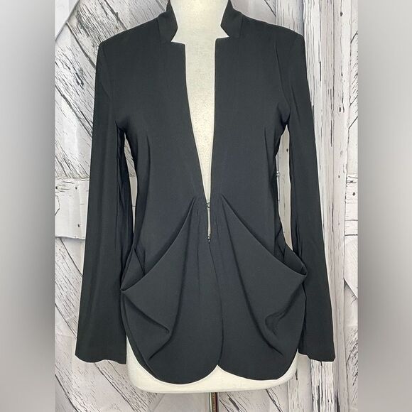 Vintage Spiegel Blazer Balloon Pockets Short in Back 4 - Picture 1 of 7